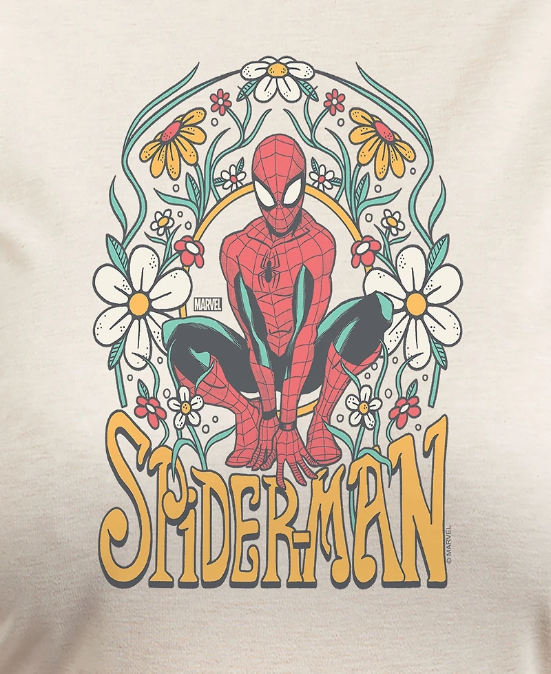 Hybrid Apparel Plus Marvel Spider-Man Graphic Pullover T-Shirt