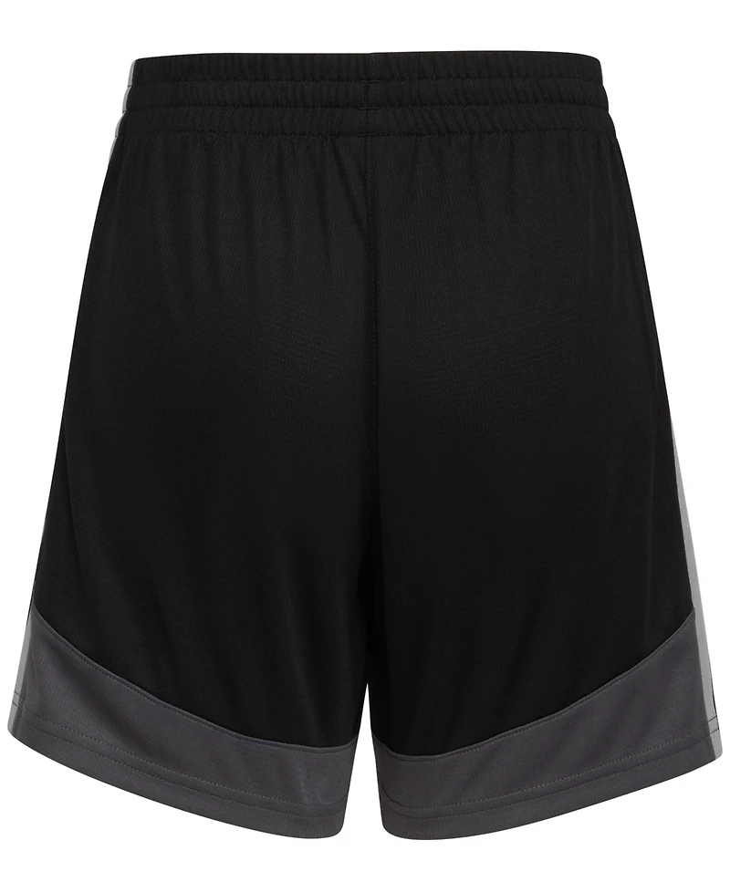 adidas Big Boys Elastic-Waistband Colorblocked Shorts