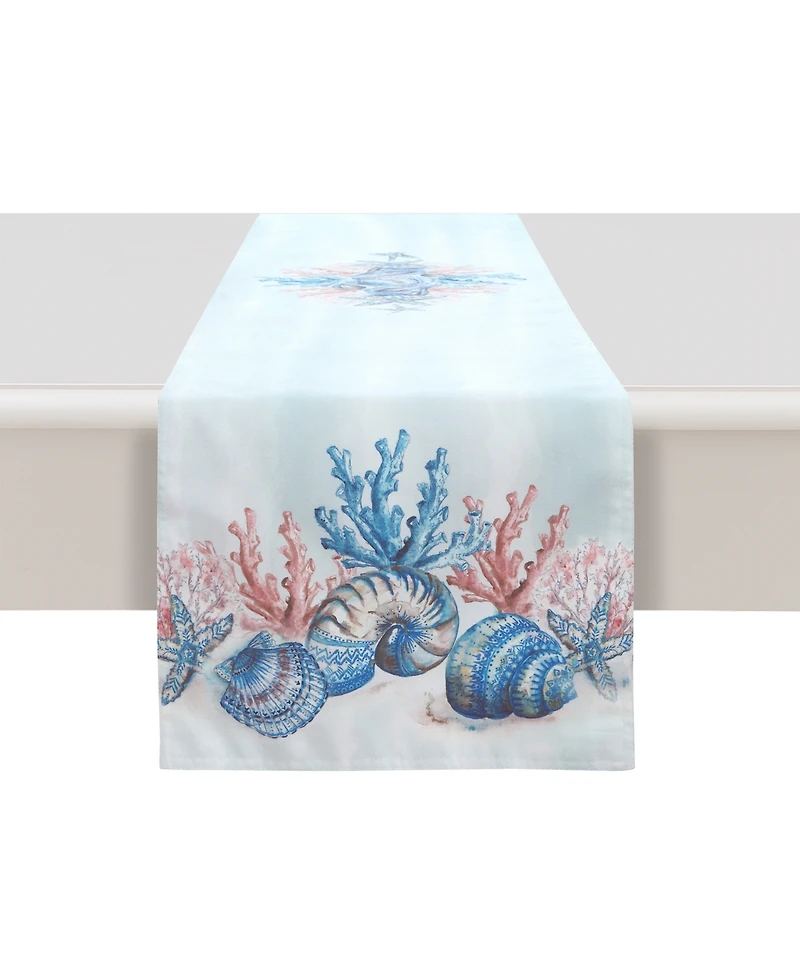 Laural Home Venice Beach Table Runner, 13" x 90"