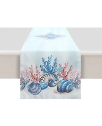 Laural Home Venice Beach Table Runner, 13" x 90"