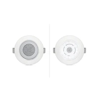 Pyle 3.5” Led In-Wall/In-Ceiling Speaker Pair - 2-Way Full Range Stereo, Built-in Led Light, 140W Max Power Output