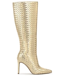 I.n.c. International Concepts Women's Savonia Woven Knee High Boots, Created for Macy's