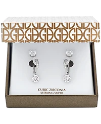 Giani Bernini 2-Pc. Cubic Zirconia Earring Set in Sterling Silver, Created for Macy's