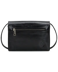 Patricia Nash Livana Small Vintage Distressed Leather Crossbody Bag