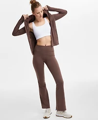 Id Ideology Women's Studio High Rise Flare Leggings, Created for Macy's