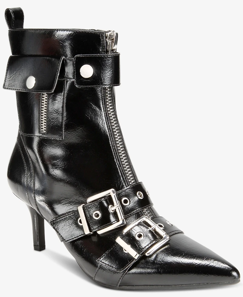 Wild Pair Moonbeam Buckle Booties, Created for Macy's