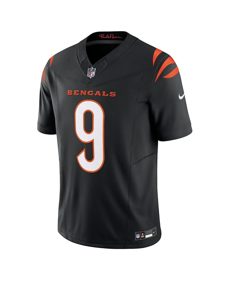 Nike Men's Joe Burrow Black Cincinnati Bengals Vapor F.u.s.e. Limited Jersey
