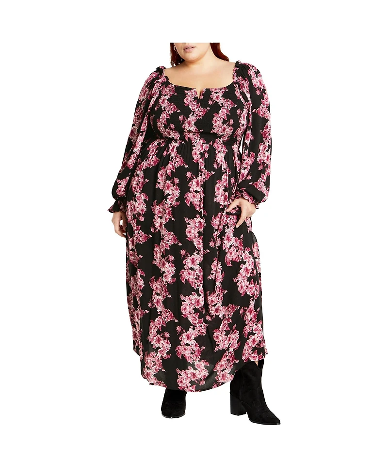 Plus Aurelia Print Dress