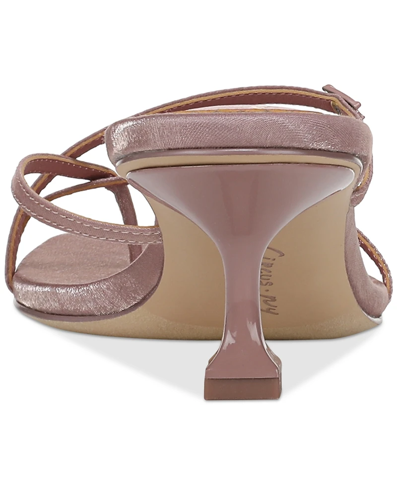 Circus Ny by Sam Edelman Juliet Strappy Kitten-Heel Dress Sandals