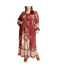 Plus Faith Maxi Dress