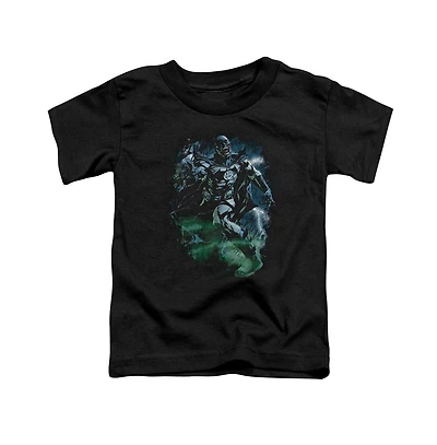 Green Lantern Baby-Girls Black Lantern Batman Short Sleeve Toddler Tee / T-Shirt