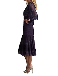 Tadashi Shoji Women's Nyssa Bishop Sleeve Dress