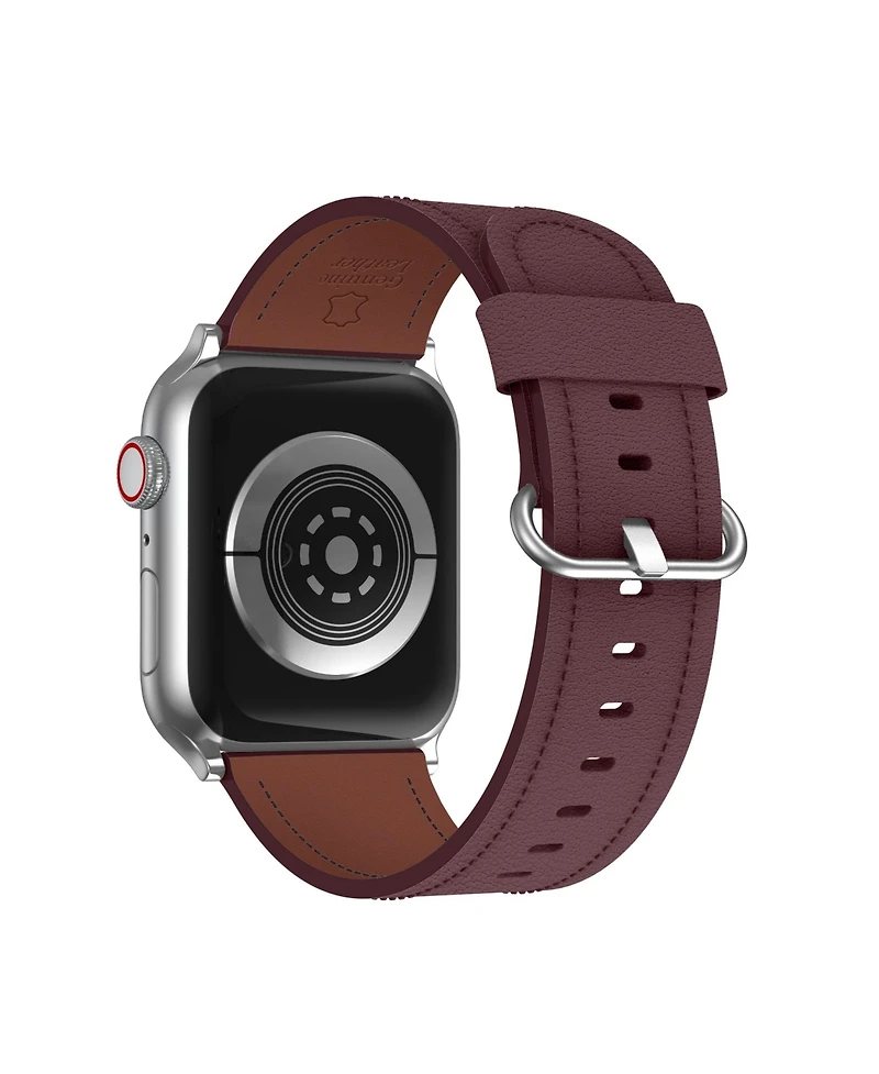 Waloo Classic Leather Band For Apple Watch