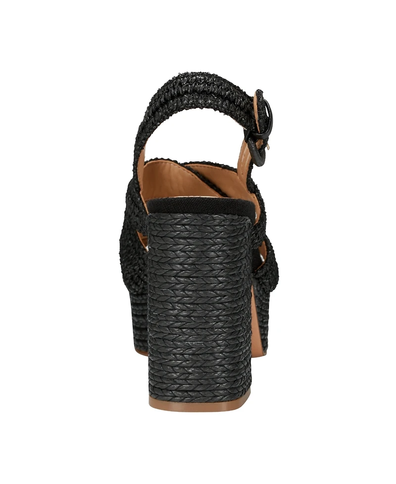 Marc Fisher Ltd Women's Caddy Square Toe Dress Sandals