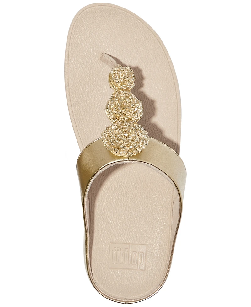 FitFlop Women's Fino Beadie Wedge Sandals
