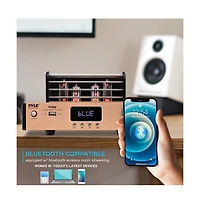 Pyle Bluetooth Tube Amplifier Stereo Receiver