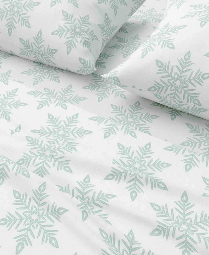 Linery & Co. 100% Turkish Cotton Winter Flannel Sheet Set
