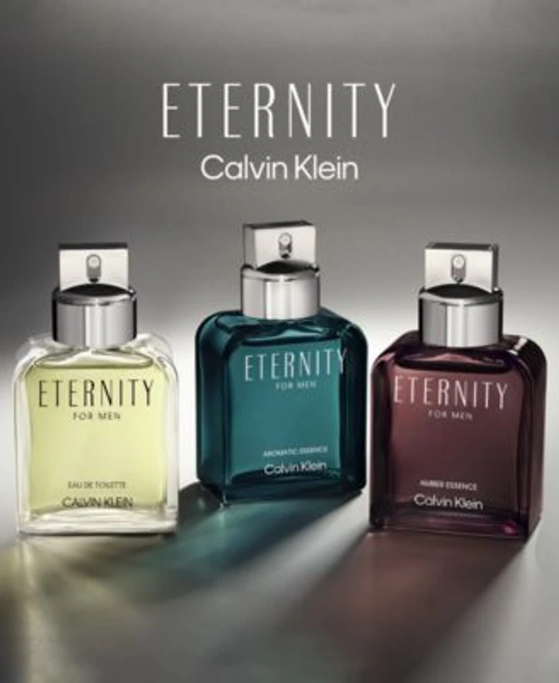 Calvin Klein Mens Eternity Amber Essence Fragrance Collection