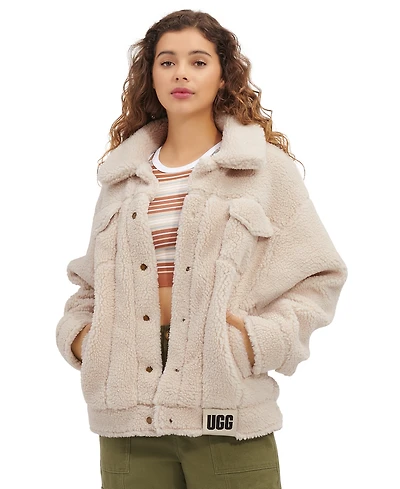 Ugg Women's Frankie Sherpa Fleece Trucker Jacket