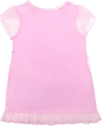 Minnie Mouse Toddler Girls Short Sleeve Dorm, 1-Piece Pajama Set