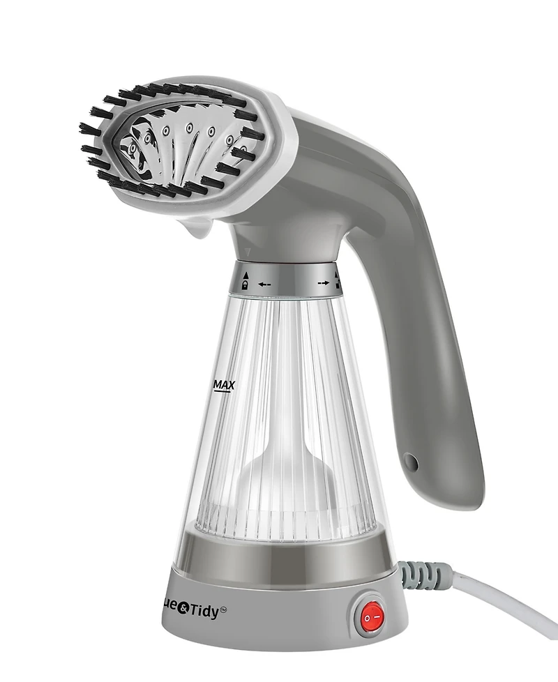 True & Tidy Ts-20 Steam Handheld Garment Steamer with Clear View Tank and Stainless Steel Plate