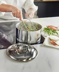 Demeyere Atlantis 3.2-Qt. Stainless Steel Saucepan & Lid