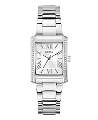 Guess Women's Analog Silver Tone Stainless Steel Watch, 27mm