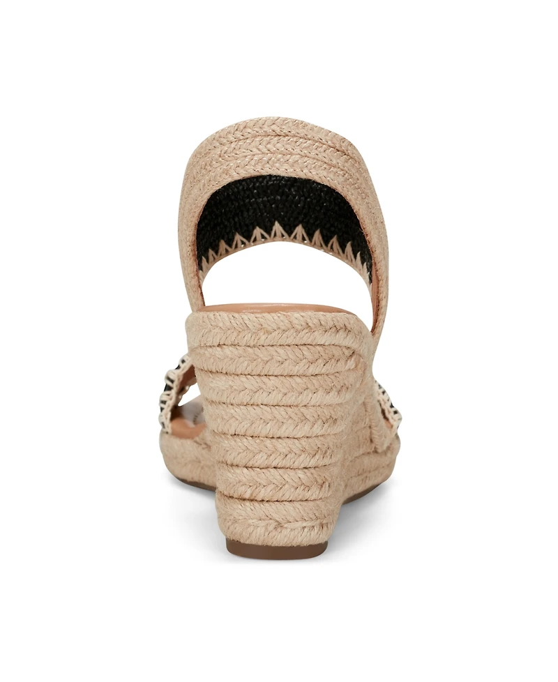 Easy Spirit Women's Ariella Espadrille Wedge Sandals
