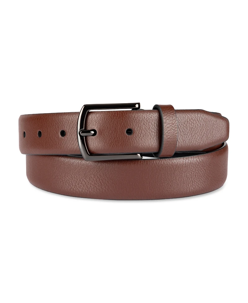 Alfani Men's Pebble Grain Feather Edge Dress Belt
