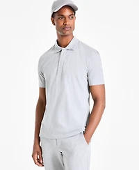 Alfani Men's Regular-Fit Mercerized Polo Shirt, Created for Macy's