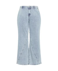 City Chic Plus Harley Kyla Wide Leg Jean