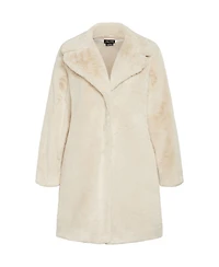 City Chic Plus Size Remi Faux Fur Coat