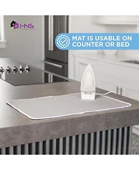 Florida Brands Ironing mat, Magnetic Laundry mat, 28.25” x 19” Quilted for Washer and Dryer Countertop