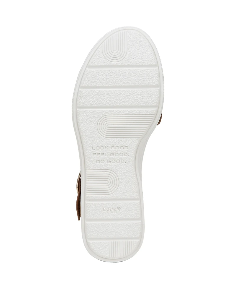 Dr. Scholl's Women's Time Off Sky Sport Wedge Sandals