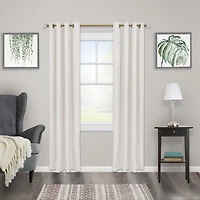 Kenney Fast Fit Easy Install Nadia 5/8" Decorative Window Curtain Rod