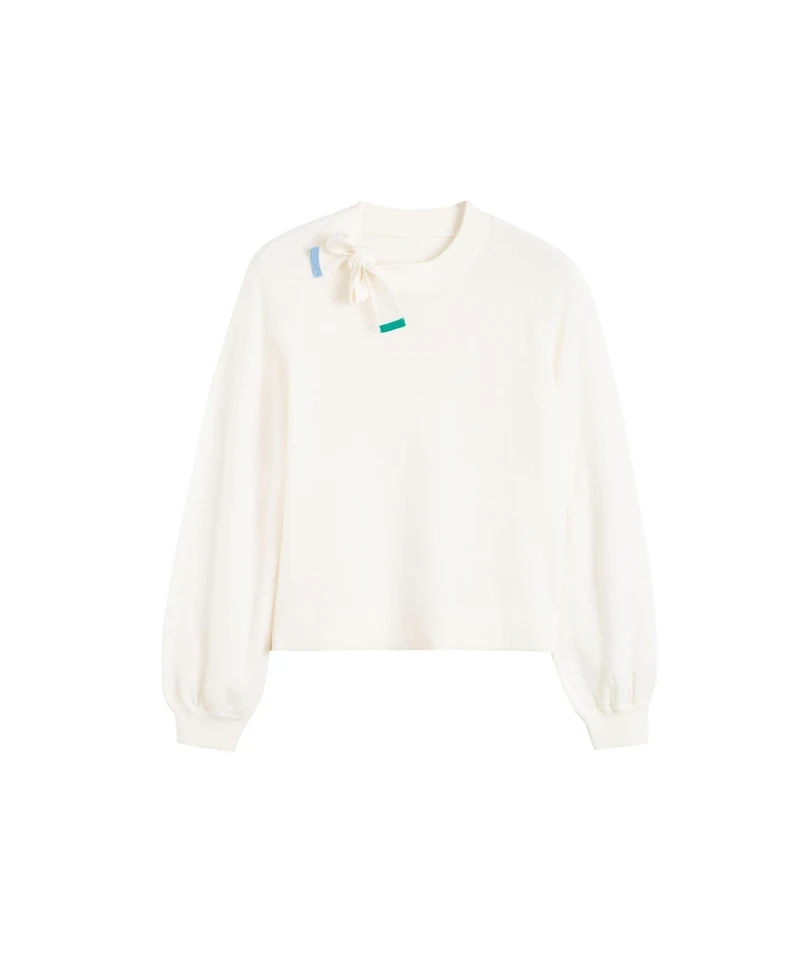 Chinti & Parker Women's Merino Wool Sailors Knot Sweater