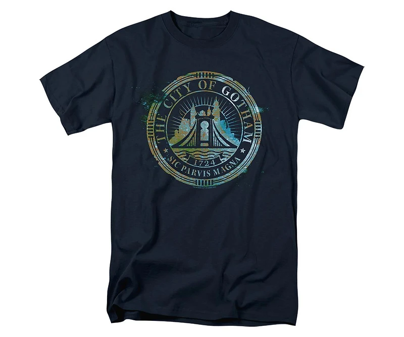Batman Men's The City Of Gotham Short Sleeve Adult Tee / T-Shirt