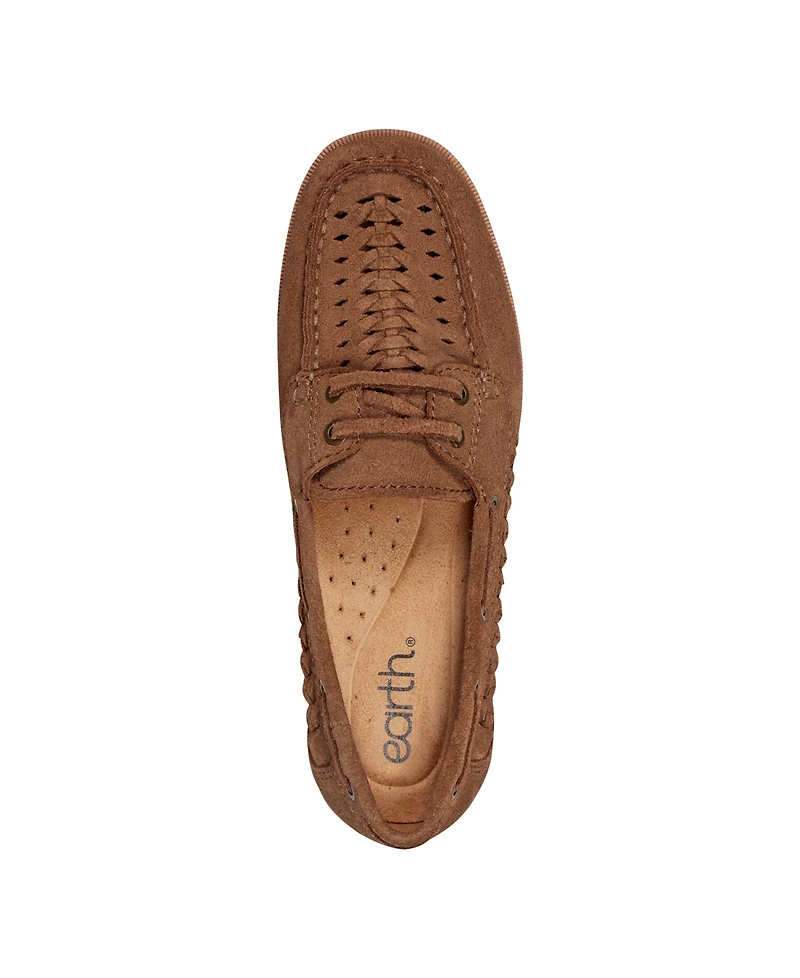 Earth Women's Wishing Woven Slip-On Boat Shoe