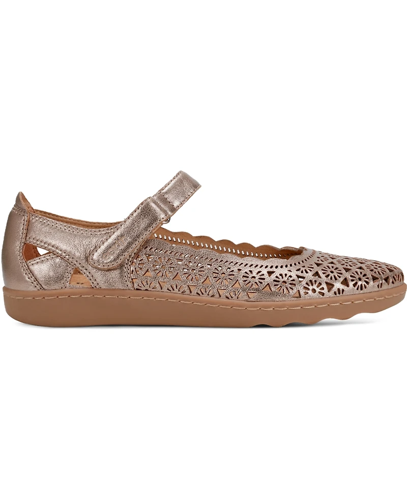 Earth Women's Lady Perforated Mary Jane Flats