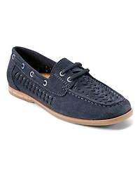 Earth Women's Wishing Woven Slip-On Boat Shoe