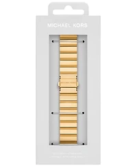 Michael Kors Women's Gold-Tone Stainless Steel Band for Apple Watch