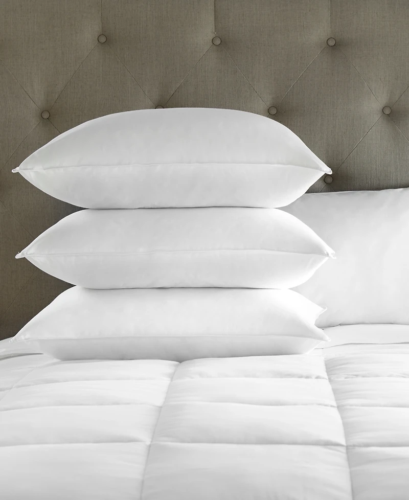 Downlite EnviroLoft Soft/Medium Density Alternative 4-Pack Pillows, Queen