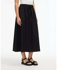 Ellen Tracy Women s Tencel Pull on Skirt