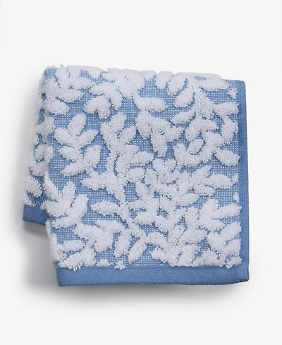Charter Club Signature Boxwood Washcloth, 13" x 13", Exclusively at Macy's
