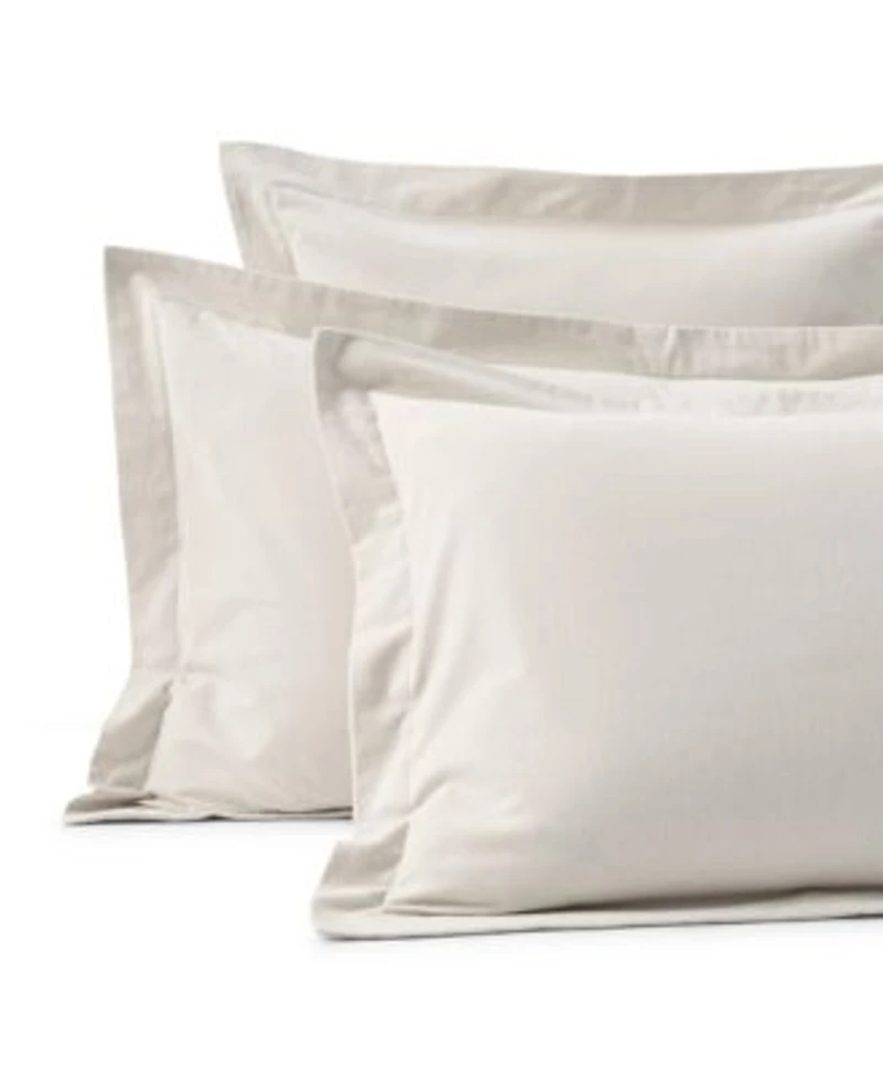 Lands End Comfy Super Soft Cotton Flannel Pillow Sham 5oz