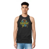 Dc Shazam Men's Comics Power Bolt Adult Tank Top