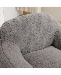 Giant Bean Bag Chair for Adults, Comfy Beanbag Couch with Armrests Living Room & Bedroom-The Pop Home