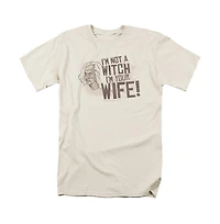 Princess Bride Mens Not A Witch Short Sleeve Adult Tee / T-Shirt