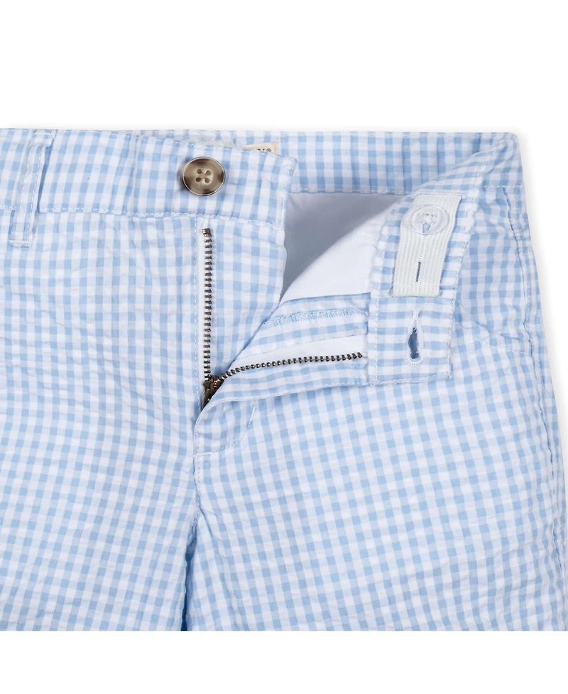Hope & Henry Baby Boys Organic Seersucker Short