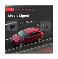 Pyle Single Ch 7” 1080P Hd Digital Wireless Monitor and Camera System, Waterproof, Night Vision